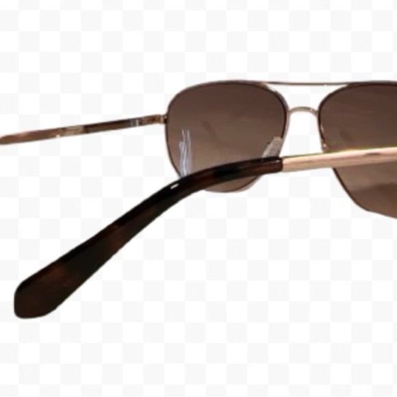 Kate Spade Gold Toned Aviator Sunglasses with Protective Pouch BNWT - Picture 6 of 8